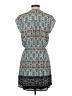 DR2 100% Polyester Print Teal Casual Dress Size S - photo 2
