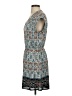 DR2 100% Polyester Print Teal Casual Dress Size S - photo 5