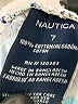 Nautica 100% Cotton Stripes Blue Board Shorts Size 7 - photo 4