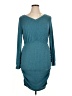 Unbranded 100% Polyester Teal Casual Dress Size XL - photo 1