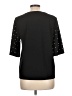 Ann Taylor Black 3/4 Sleeve Top Size L - photo 2