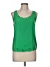 Love Notes 100% Polyester Green Sleeveless Top Size M - photo 1