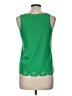 Love Notes 100% Polyester Green Sleeveless Top Size M - photo 2
