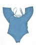 Shein Blue Bodysuit Size 1X - photo 2