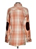 Kavu Plaid Orange Long Sleeve Button-Down Shirt Size S - photo 2