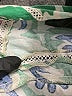 Zara Paisley Green 3/4 Sleeve Blouse Size XS - photo 8