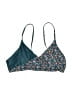 Beachsissi Floral Teal Swimsuit Top Size M - photo 1