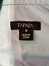 Tapata Solid Blue Long Sleeve Blouse Size M - photo 3