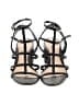 Schutz 100% Leather Black Sandals Size 8 - photo 2