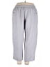 Unbranded 100% Polyester Solid Gray Track Pants Size 5X - photo 1