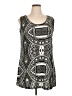 Jostar Graphic Gray Casual Dress Size XL - photo 1