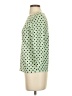 Talbots Polka Dots Green 3/4 Sleeve Top Size P (petite) - photo 5