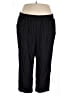 Torrid Stripes Black Casual Pants Size 4X Plus (4) - photo 1
