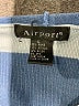 Airport Color Block Blue Pullover Sweater Size L - photo 7