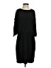 Style&Co Solid Black Casual Dress Size 4 - photo 1