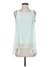Jennifer Lopez 100% Polyester Green Sleeveless Blouse Size S - photo 1