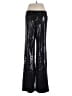 Cache Metallic Silver Casual Pants Size 4 - photo 2