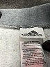 Adidas Chevron-herringbone Gray Track Pants Size 14 - photo 3