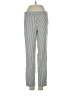 Cynthia Rowley Stripes Gray Casual Pants Size 4 - photo 1