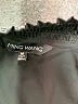 MING WANG 100% Polyester Black 3/4 Sleeve Blouse Size M - photo 7