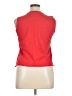 ON FIRE 100% Cotton Red Sleeveless Top Size XL - photo 2
