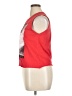 ON FIRE 100% Cotton Red Sleeveless Top Size XL - photo 5
