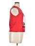 ON FIRE 100% Cotton Red Sleeveless Top Size XL - photo 4
