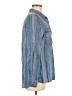 Standard Grace 100% Lyocell Stripes Blue Long Sleeve Button-Down Shirt Size M - photo 4