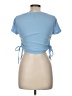 Forever 21 Blue Short Sleeve Top Size M - photo 2