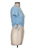 Forever 21 Blue Short Sleeve Top Size M - photo 4