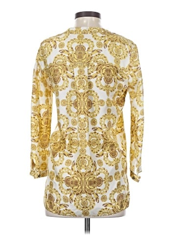 Tibi 3/4 Sleeve Silk Top (view 2)
