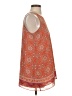 Max Studio 100% Polyester Orange Sleeveless Blouse Size S - photo 4