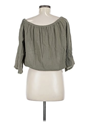 Michael Stars 3/4 Sleeve Blouse (view 2)
