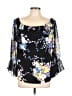 Torrid Black 3/4 Sleeve Blouse Size Lg Plus (0) - photo 1