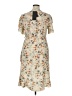 Assorted Brands 100% Polyester Floral Tan Casual Dress Size XL - photo 2