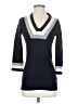 Tory Burch Blue 3/4 Sleeve Top Size XS - photo 1