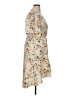 Assorted Brands 100% Polyester Floral Tan Casual Dress Size XL - photo 4
