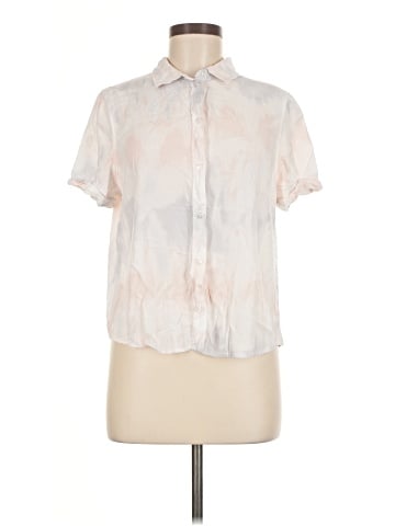 DKNY Jeans Short Sleeve Blouse (view 1)