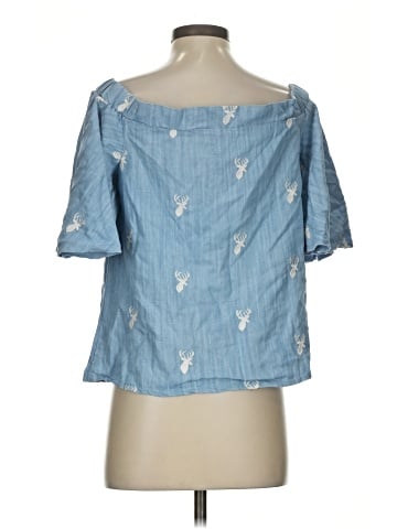 Judith March Short Sleeve Blouse (view 2)