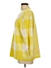 CAbi Checkered-gingham Yellow Pullover Sweater Size L - photo 5