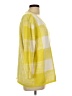 CAbi Checkered-gingham Yellow Pullover Sweater Size L - photo 4