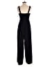 Unbranded 100% Polyester Solid Black Jumpsuit Size S - photo 2