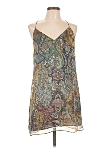 Lavender Brown Casual Dress (view 1)