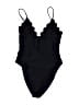 Ramy Brook Solid Black One Piece Swimsuit Size L (estimated) - photo 2