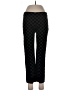 Vilagallo 100% Cotton Argyle Black Casual Pants Size EU (FR) 42 / US 10 - photo 1