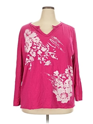 Just My Size 3/4 Sleeve T-Shirt (view 1)
