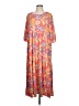 Unbranded Orange Pink Casual Dress Size L (estimated) - photo 1