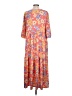 Unbranded Orange Pink Casual Dress Size L (estimated) - photo 2