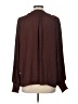 Maison d' Amelie 100% Polyester Brown Long Sleeve Polo Size L - photo 2