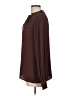 Maison d' Amelie 100% Polyester Brown Long Sleeve Polo Size L - photo 5